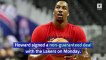 Dwight Howard Officially Rejoins Lakers