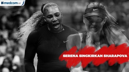 Singkirkan Sharapova, Serena William Lewati babak Pertama US Open