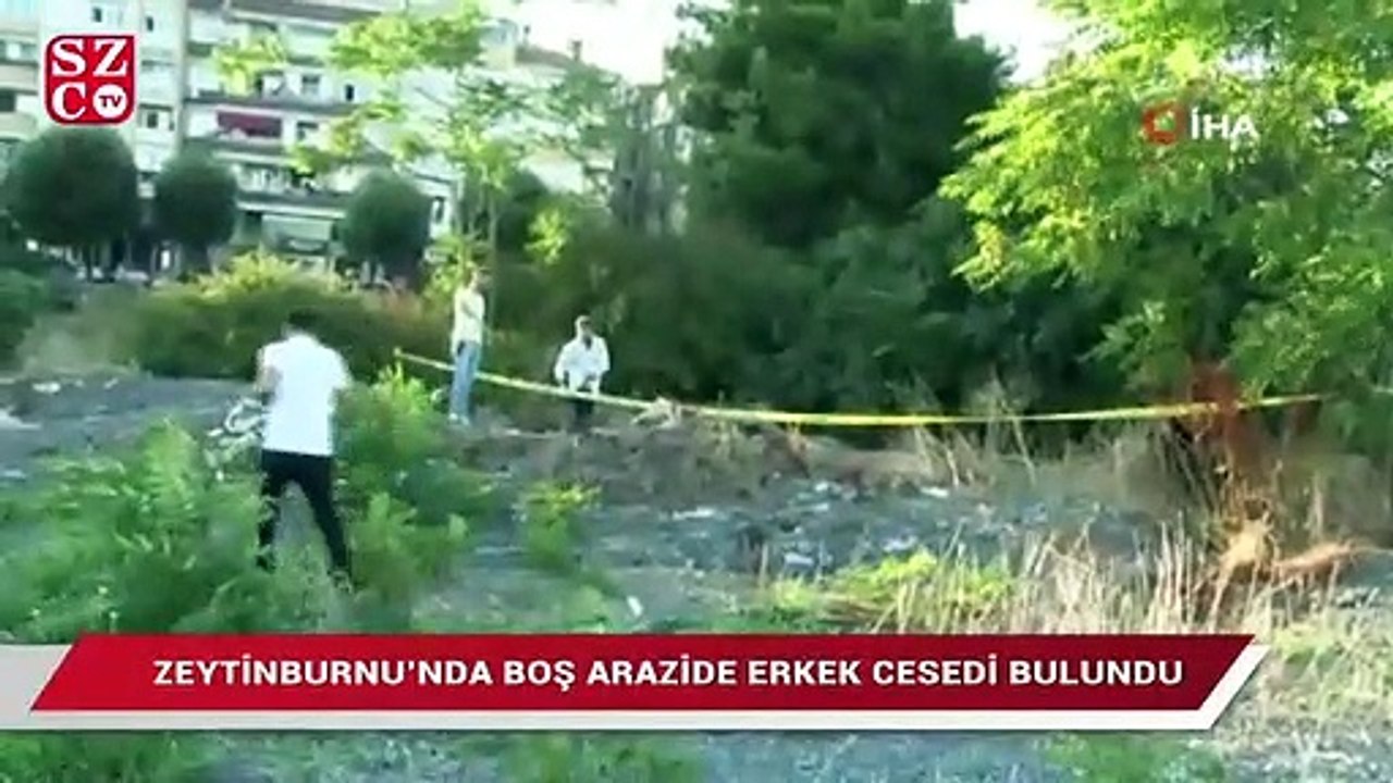 Kötü koku gelen ağaçlık alandan ceset çıktı