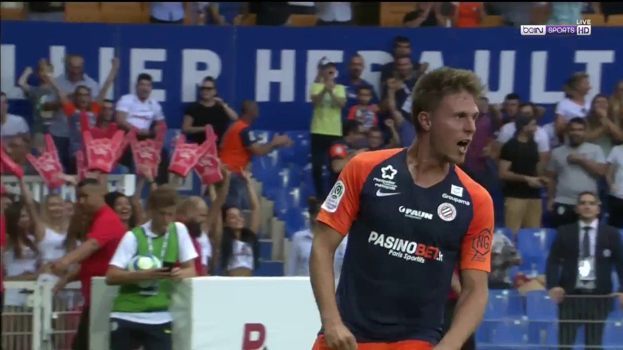 Montpellier 1-0 Lyon: GOAL - Souquet
