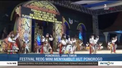 Kemeriahan Festival Reog Mini