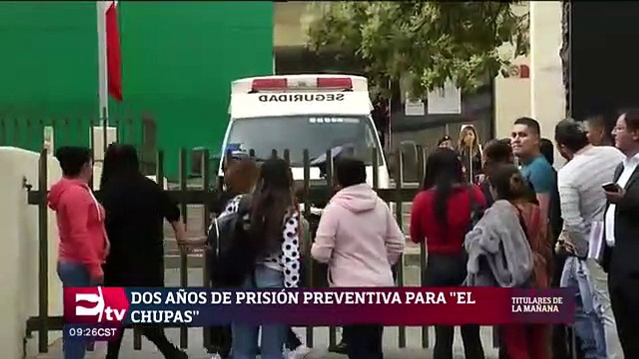 Dos años de prisión preventiva para el agresor del reportero de ADN40