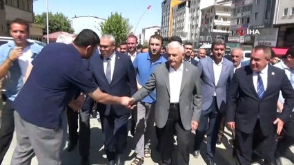 Binali Yıldırım, Muş’ta Ziyaretlerde Bulundu