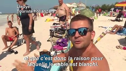 En Toscane, une plage aux allures de "paradis artificiel"