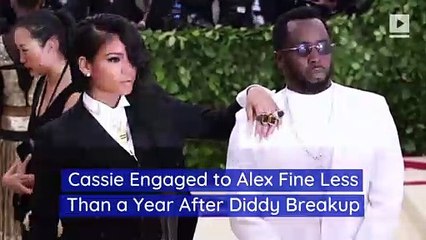Cassie Engaged to Alex Fine Less Than a Year After Diddy Breakup