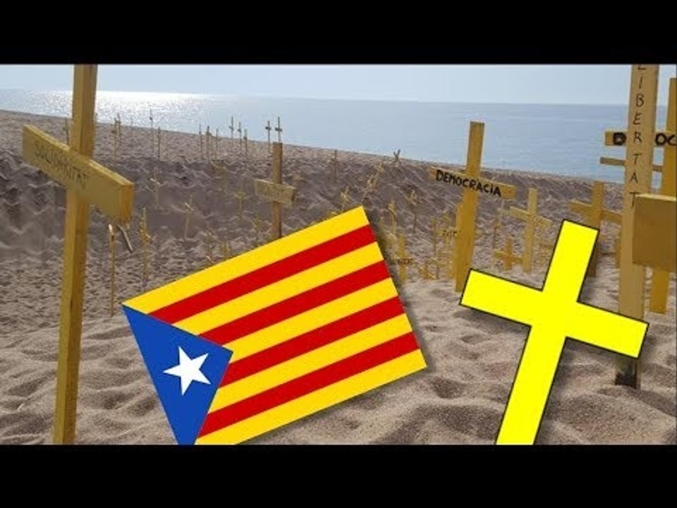 Si vous partez en vacances en Espagne, vous risquez de tomber sur ces croix jaunes