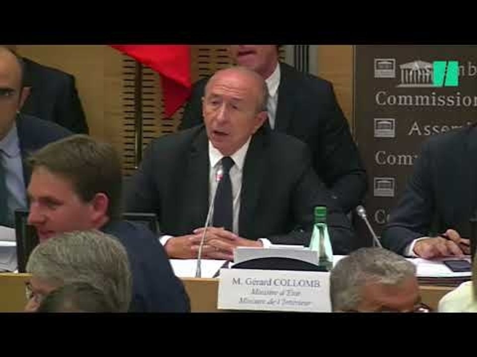 "On en a parlé le moins possible": la petite phrase de Collomb qui a fait rire la Commission