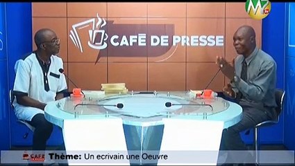 CAFÉ DE PRESSE - AVEC PAUL MARIE TRAORE   UN ÉCRIVAIN UNE OEUVRE.