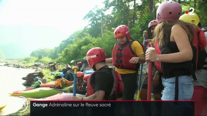 Inde : le Gange, nouveau paradis des sports aquatiques extrêmes