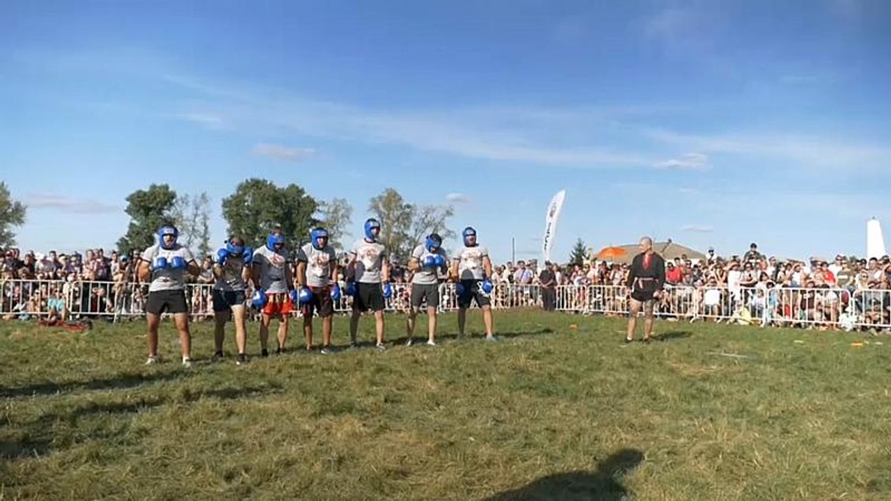 Die 'russische Mauer' - 400 Jahre alter Boxkampf