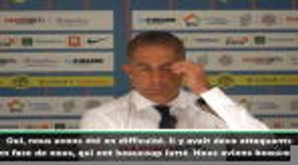 3e j. - Sylvinho : "Nous avons donné trop d'opportunités à Montpellier"