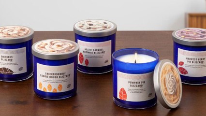 Dairy Queen Paired Its Seasonal Blizzards With Scented Candles
