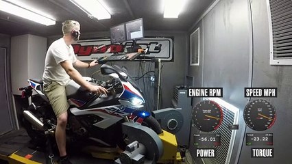 2020 BMW S 1000 RR Dyno
