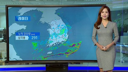 [날씨] 출근길 충청이남 비, 제주 밤사이 또 호우...늦더위 계속 / YTN