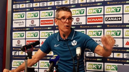 Jean-Louis Garcia, l'entraîneur de l'AS Nancy Lorraine, aimerait un peu de patience