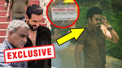 Mumbai Saga | John Abraham Emraan Hashmi FIRST Look VIDEO LEAKED | EXCLUSIVE | On Location