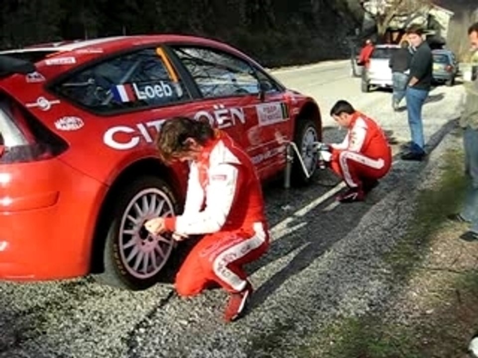 Sébastien Loeb - Rallye de Monte Carlo 2008 - Burzet