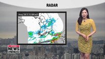 More showers for Korea's southern regions and Jeju 082819