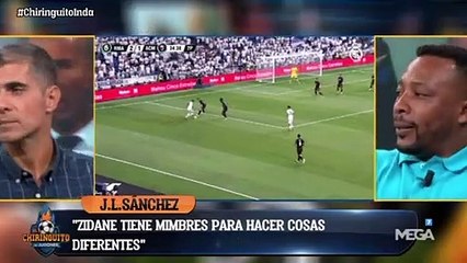 Inda: "En la entidad no entienden los dibujos tácticos de Zidane"