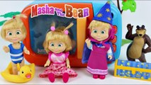 MASHA E O URSO Microondas Magico de Brinquedo com Gumbles Learn Colors