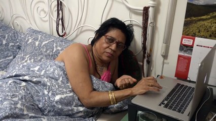 BDMV-160 Aruna Sharma working on Cerebrolysin Project Uppsala home for Brasov Romania Jun 25, 2019