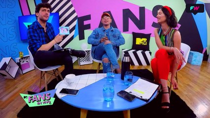 Charles Ans y Nax King en MTV Fans en Vivo