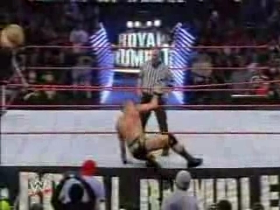 Royal Rumble 2008: Randy Orton vs. Jeff Hardy Part 2