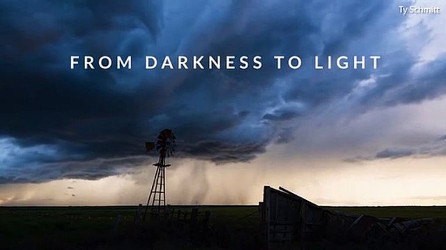Storm chaser captures staggering time lapse of Great Plains weather