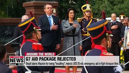Brazil slams Macron for being "insulting", rejects US$ 20 mil. emergency aid in fight Amazon fires