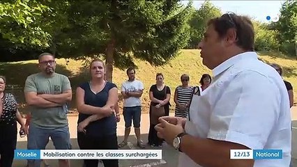 Moselle : des parents mobilisés contre le risque de classes surchargées
