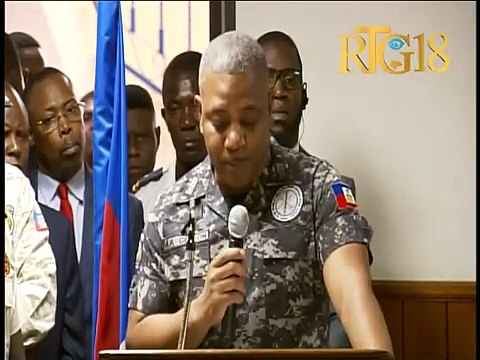 Police Nationale d'Haïti.- Rameau Normil le directeur général a.i de la PNH