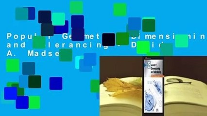 Popular Geometric Dimensioning and Tolerancing - David A. Madsen