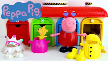 PEPPA PIG DRESSING UP FASHION PIG POÇA DE LAMA PEPPA PIG 2018 EM PORTUGUÊS