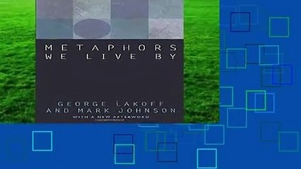 Full version  Metaphors We Live By  For Online