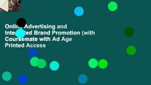 Online Advertising and Integrated Brand Promotion (with Coursemate with Ad Age Printed Access