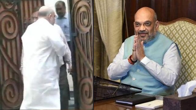 వాజపేయి నివాసంలోకి మారిన అమిత్ షా || Amit Shah Shifts To New Bungalow At Krishna Menon Marg