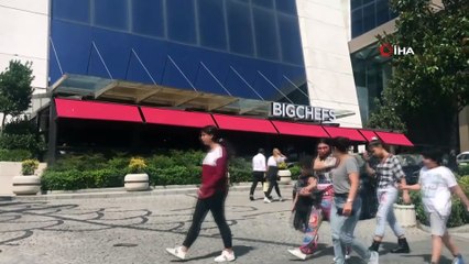 Şişli’de genç kadının ölümden döndüğü kaza kamerada