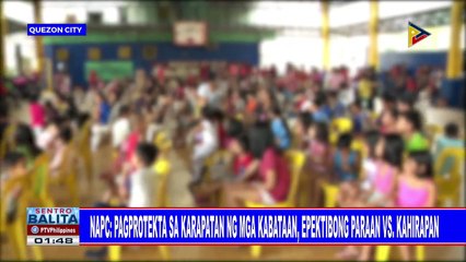 NAPC: Pagprotekta sa karapatan ng mga kabataan, epektibong paraan vs kahirapan