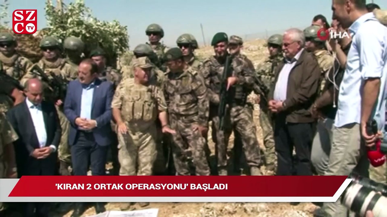 Mardin, Batman ve Şırnak kırsalında 'Kıran 2 ortak operasyonu' başladı