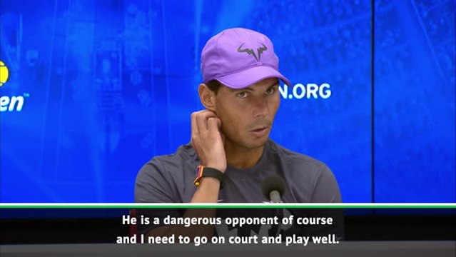 TENNIS: US Open: Nadal needs to be on form for game with Kokkinakis