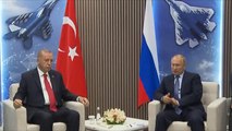 بوتين وأردوغان يتفقان على إجراءات لإزالة بؤر الإرهاب بإدلب