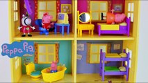 TOUR NA NOVA CASA DA PEPPA MANSAO DA PEPPA PIG 2018 MINI HISTORINHA CANAL KIDSTOYSHOW