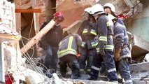 Ukrayna'da gaz patlaması sonucu bina çöktü 2 ölü, 7 yaralı