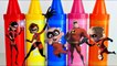 THE INCREDIBLES 2 CRAYONS TOYS SURPRISES