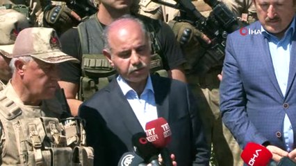 Emniyet Genel Müdürü Aktaş ve Mardin Valisi Yaman'dan 'Kıran 2 Operasyonu' açıklaması