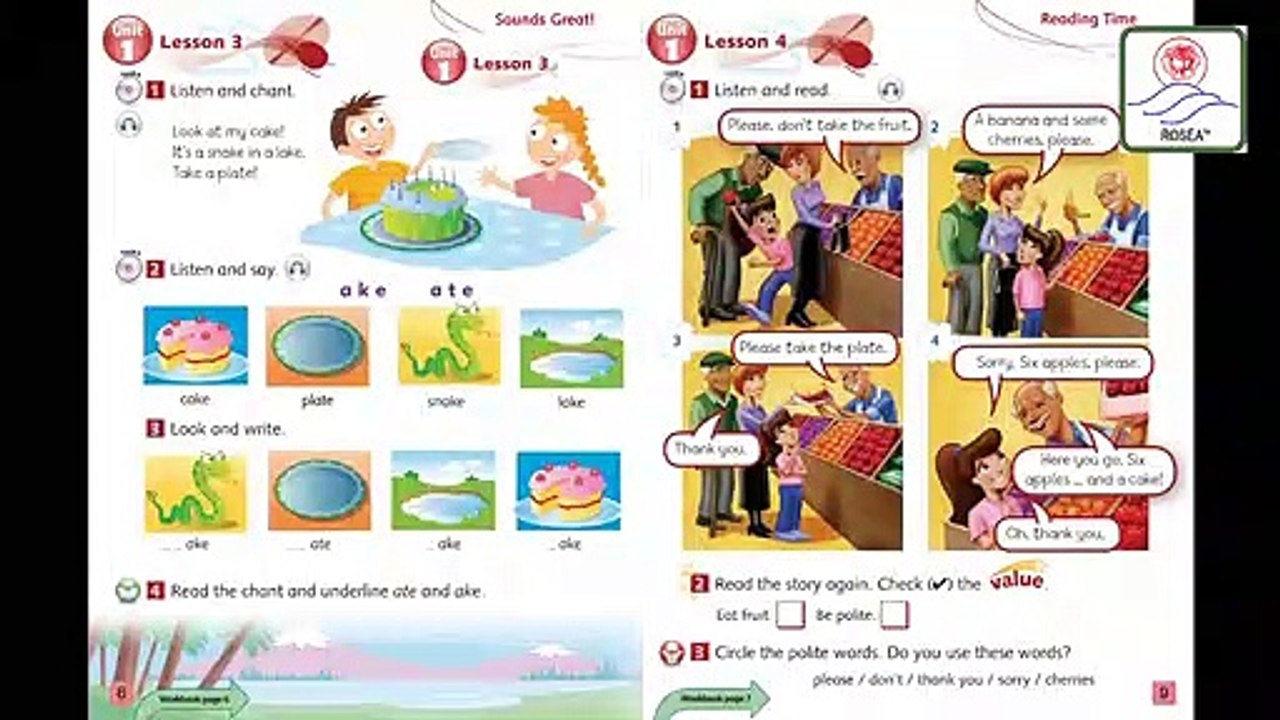 Next Move 2   Unit 1 Lesson 1 to 6 (Macmillan Young Learners)
