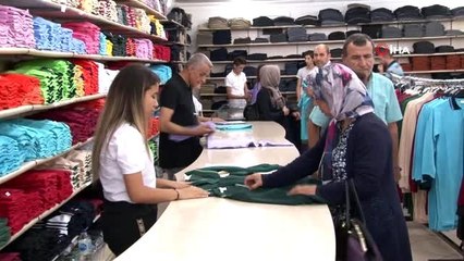 Okulların açılmasına sayılı günler kala ailelerin alışveriş telaşı başladı