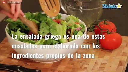Gastronomía de Grecía: Ensalada Griega y Daktyla
