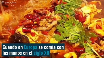 ¿Por qué los chinos comen con palillos?