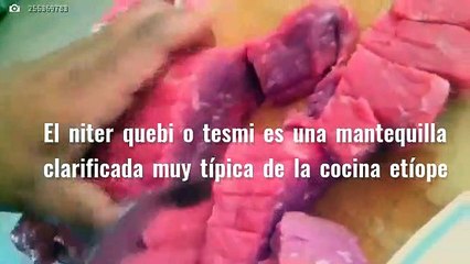 Gastronomía de Eritrea y Etiopía: Niter kibbeh y Shiro